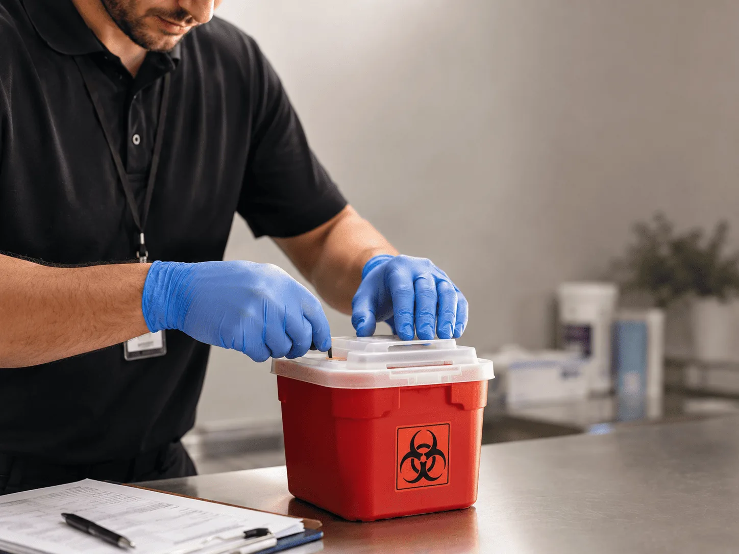 Why choose Sharps Waste Disposal in Bunch, OK